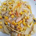 tamicoy's cooksnap of when they made ウィンナーと玉葱のコンポタパスタ.