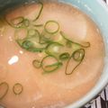 あーこ姐's cooksnap of when they made 甘酒入りのお味噌汁♡.