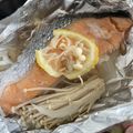 みにー2020's cooksnap of when they made 鮭のホイル焼き〜柚子バター〜.