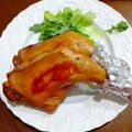 スマイルエミ's cooksnap of when they made クリスマス☆フライパン簡単ローストチキン.