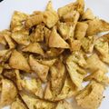 優木星's cooksnap of when they made 簡単おやつ☆キャラメル味の油揚げラスク.
