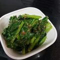 なべ♪なべ♪'s cooksnap of when they made 小松菜のピーナッツ和え.