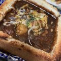 猫は正義's cooksnap of when they made パンdeシチューグラタン.