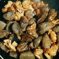ごにょ's cooksnap of when they made 鶏皮とこんにゃくの照り照り炒め.