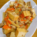 ☆hiroppy☆'s cooksnap of when they made 豚肉と揚げ豆腐の煮物.