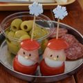 まるこきっちん's cooksnap of when they made Xmas簡単オードブル♡サンタピンチョス.