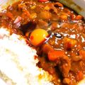 ユーロン's cooksnap of when they made カレーのトッピング☆生卵＆ソース♪.