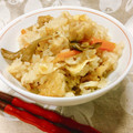 サンディサンディ's cooksnap of when they made 鶏ごぼうときのこのもちもちおこわ.