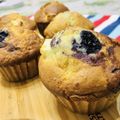 U☆kaoru's cooksnap of when they made ブルーベリーとクリチのリッチマフィン.