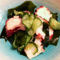 chiantiaki's cooksnap of when they made 定番料理【蛸とワカメの酢の物】.