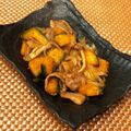 なつき☆ミ's cooksnap of when they made かぼちゃと豚肉の炒め物.