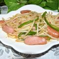 mielle's cooksnap of when they made もやしとピーマンの簡単炒め物.