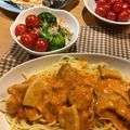 よん妻's cooksnap of when they made おもてなし簡単料理鶏トマト生クリソース煮.