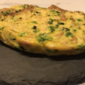 E吉☆'s cooksnap of when they made 厚揚げと青しその実のキッシュ風オムレツ.