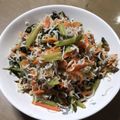 ビキナーもんちゃん's cooksnap of when they made 節約料理！大根の葉と人参のツナ和え.