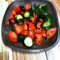 りょーこ0520's cooksnap of when they made トマトときゅうりの塩昆布あえ.
