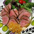 大ちゃん。ママ's cooksnap of when they made 簡単・フライパンでローストビーフ.
