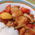 joymoon♪'s cooksnap of when they made レンチンと簡単揚げ焼きで鶏肉の甘酢炒め♡.