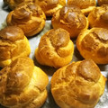 aakinaa's cooksnap of when they made 簡単♪失敗無のシュークリーム♪エクレアも.