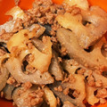 ひよこにゃん's cooksnap of when they made れんこんと豚ひき肉のきんぴら.