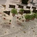 ryi1213's cooksnap of when they made ジョンソンヴィルXmasツリーピンチョス.