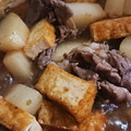 あきぃ∞'s cooksnap of when they made 牛肉と大根と厚揚げのピリ辛オイスター炒め.