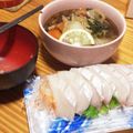 クックIK4DS8☆'s cooksnap of when they made ぶりしゃぶしゃぶ.