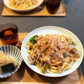 yukamaru28's cooksnap of when they made 簡単焼きうどん！.