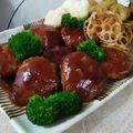 Yukiまむ's cooksnap of when they made 蓮根たっぷりハンバーグ.