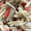 ma___111's cooksnap of when they made えのきとカニカマのポン酢和え.