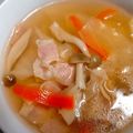 ☆クッキングパンダ☆'s cooksnap of when they made キャベツとしめじとベーコンのスープ.