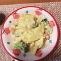 ボーちゃん♪'s cooksnap of when they made 【しめじ】とりマヨ炒め【じゃがいも】.