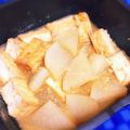 とろたこてっかいか's cooksnap of when they made 大根と厚揚げのごま味噌煮【レンジで9分】.