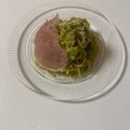 ★nona's cooksnap of when they made 簡単　生ハムとアボカドのクリームパスタ.