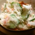 ねこはがき's cooksnap of when they made おからパウダー30g入で旨いポテトサラダ.