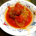 ひんべえ's cooksnap of when they made ふわふわ～トマト煮込み♪ハンバーグ.