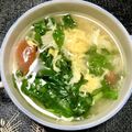 上海まーか's cooksnap of when they made クレソンのふわふわかき玉スープ.