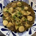 クック9UJ34D☆'s cooksnap of when they made レンコンと里芋のそぼろ煮.