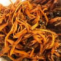 matoryotan's cooksnap of when they made アスリート食★いわし缶で人参しりしり.