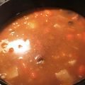 ame-ikuru's cooksnap of when they made グランマのあったか大麦スープ＊リチェット.