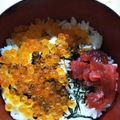 kumamother's cooksnap of when they made 簡単！幸せ～♪いくら丼.