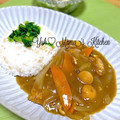 YUH♡ママ's cooksnap of when they made ウインナーと厚揚げの変わりカレー.