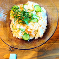 めぐごはん☆'s cooksnap of when they made 鮭とキュウリのばら寿司.
