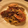 Porkypine's cooksnap of when they made クリスマスのパスタ　エビクリーム.