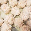 ★ゆりこじ★'s cooksnap of when they made ぷりぷりエビと鶏ひき肉のシューマイ.
