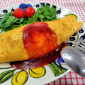 在宅勤務のおじさん's cooksnap of when they made 【楽めし】ひき肉と玉ねぎのオムレツ.