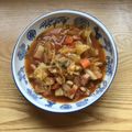 masa0508's cooksnap of when they made トマトジュースで簡単★ミネストローネ.