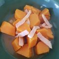 クックサムヒロ's cooksnap of when they made ☺簡単おかず♪南瓜とベーコンの洋風煮物☺.