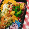 あゆまんま♪'s cooksnap of when they made 簡単 激辛、ピーマンと唐揚げの炒め物.