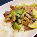 頑張ろうけにち's cooksnap of when they made 豚角煮とチンゲン菜のカレー炒め.